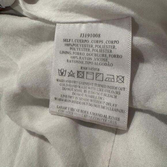 TJD The Jetset Diaries Dress Wrap Boho Feminine Romantic Floral White XS LC - Picture 3 of 5